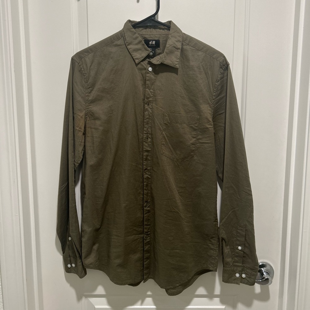 Regular Fit Oxford Button Down Shirt